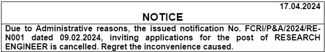 career notice