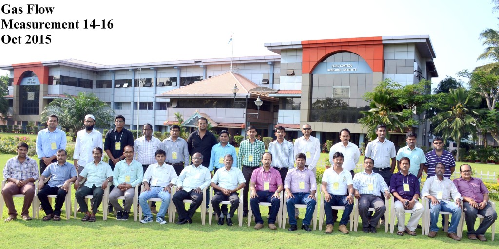 Gas flow measurement 14-16 Oct 2015