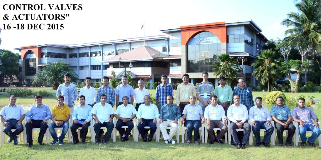 control valve 16-18 Dec 2015 Group photo